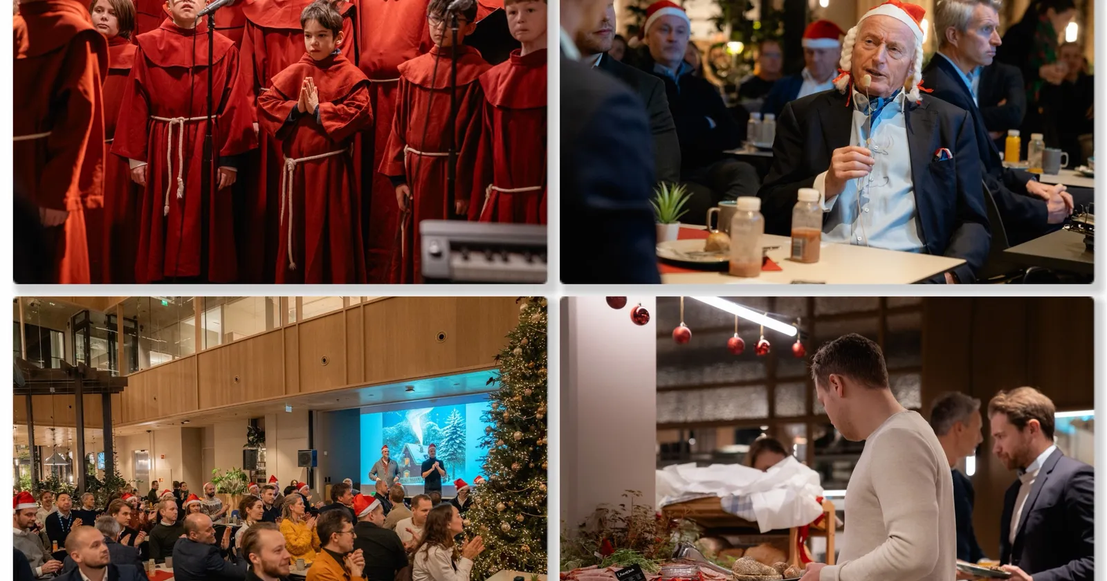 Record turnout at the proptech christmas breakfast